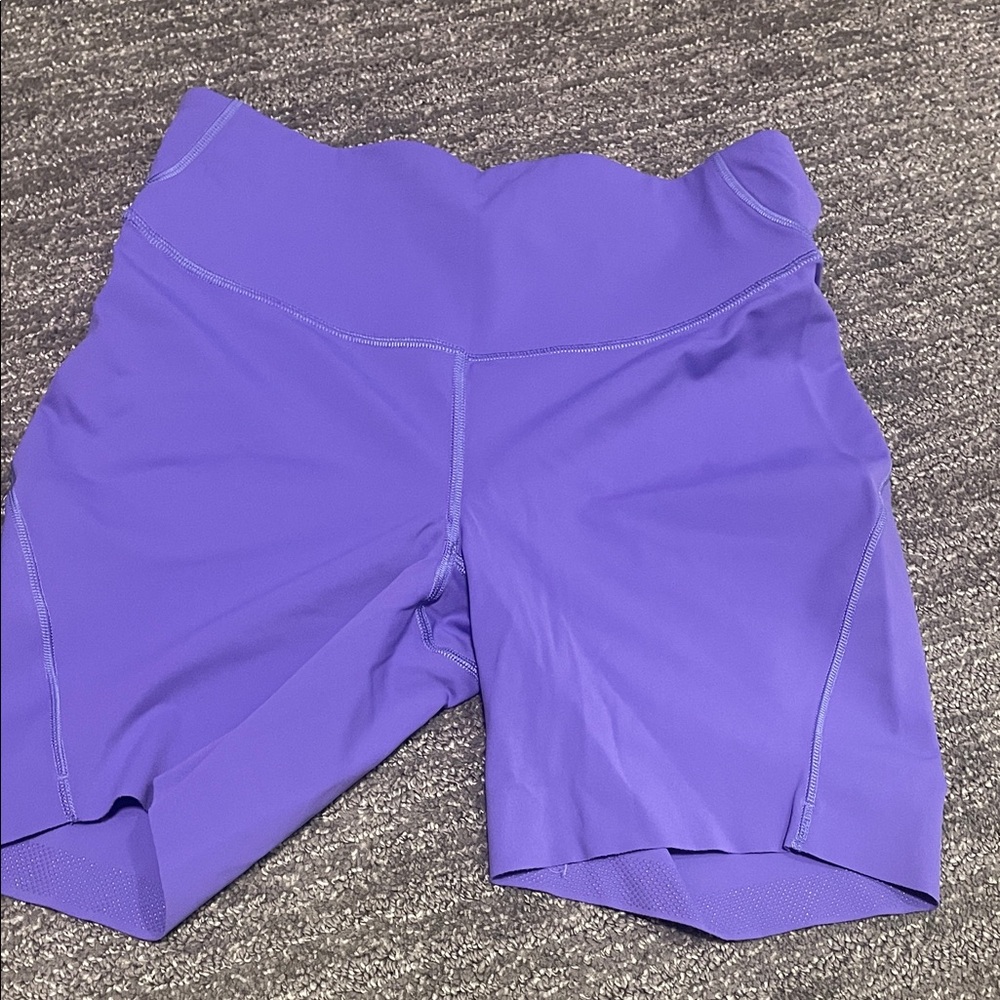 Women's Purple Lululemon Biker shorts